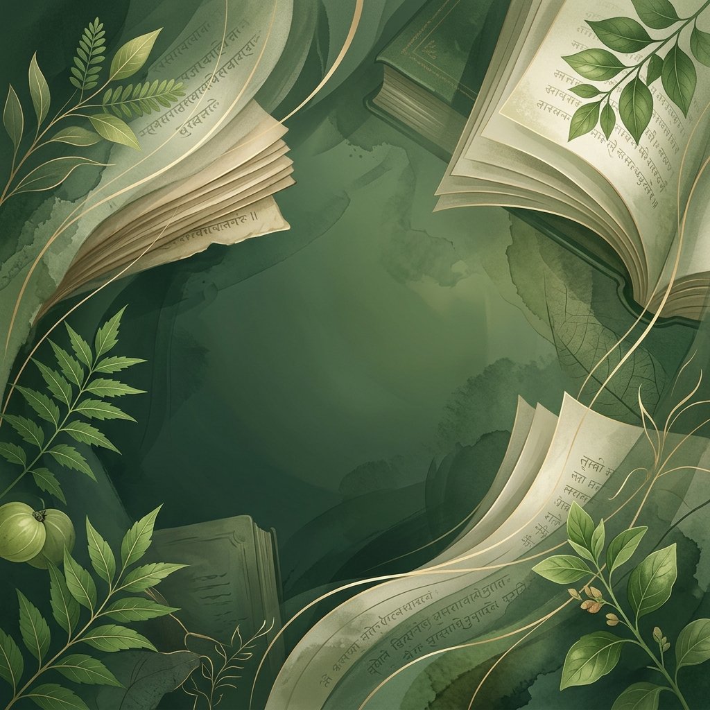 Ayurveda Brochures Background