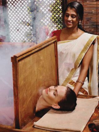 Ayurvedic swedana treatment