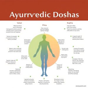 Three doshas in Ayurveda: Vata, Pitta, and Kapha explained at best Ayurveda clinic near me Three doshas in Ayurveda: Vata, Pitta, and Kapha explained at best Ayurveda clinic near me